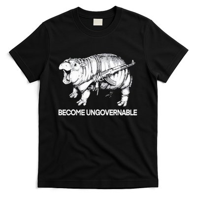 Become Ungovernable Funny Moodeng T-Shirt