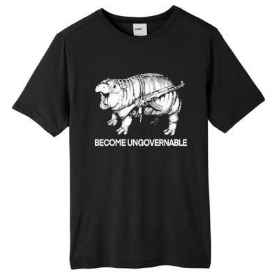 Become Ungovernable Funny Moodeng Tall Fusion ChromaSoft Performance T-Shirt