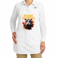 Become Ungovernable Funny Baby Hippo Moo Deng Funny Groovy Apron