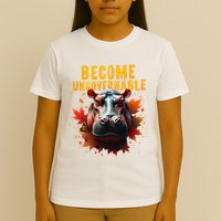 Become Ungovernable Funny Baby Hippo Moo Deng Funny Groovy T-Shirt