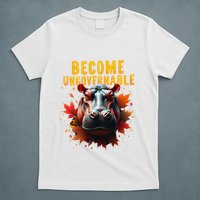 Become Ungovernable Funny Baby Hippo Moo Deng Funny Groovy T-Shirt