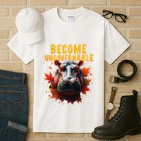 Become Ungovernable Funny Baby Hippo Moo Deng Funny Groovy Tall T-Shirt