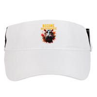 Become Ungovernable Funny Baby Hippo Moo Deng Funny Groovy Adult Drive Performance Visor