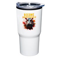 Become Ungovernable Funny Baby Hippo Moo Deng Funny Groovy Tumbler