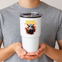 Become Ungovernable Funny Baby Hippo Moo Deng Funny Groovy Tumbler