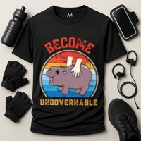 Become Ungovernable Funny Moo Deng Baby Hippo Performance Shirt