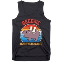 Become Ungovernable Funny Moo Deng Baby Hippo Tank Top