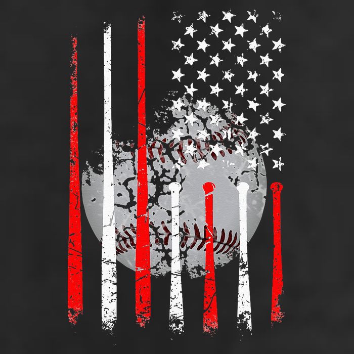 Baseball USA Flag American Flag Vintage Hat