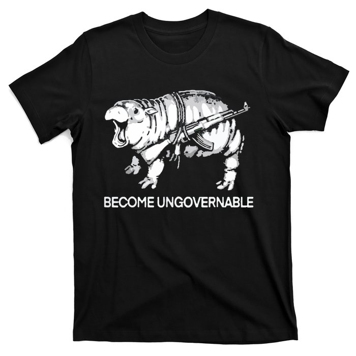 Become Ungovernable Funny Moodeng T-Shirt