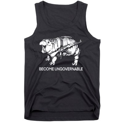 Become Ungovernable Funny Moodeng Tank Top