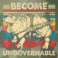 Become Ungovernable Funny Moodeng Legacy Tie Dye Trucker Hat