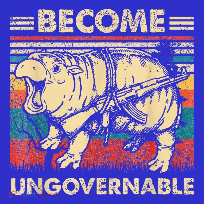 Become Ungovernable Funny Moodeng Tank Top