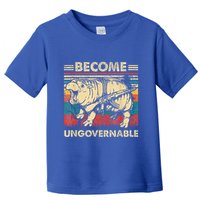 Become Ungovernable Funny Moodeng Toddler T-Shirt