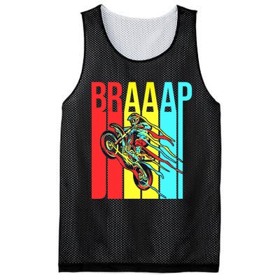 Braaap USA Flag Moto Motorcycle Dirt Bike Racing Rider Retro Mesh Reversible Basketball Jersey Tank