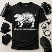 Become Ungovernable Funny Moo Deng Performance Shirt