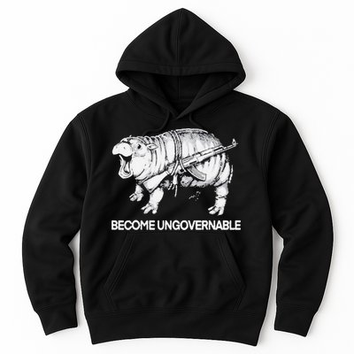 Become Ungovernable Funny Moo Deng Hoodie
