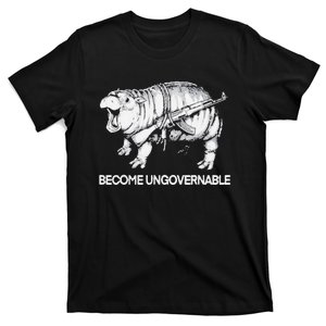 Become Ungovernable Funny Moo Deng T-Shirt