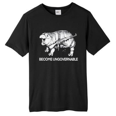 Become Ungovernable Funny Moo Deng Tall Fusion ChromaSoft Performance T-Shirt