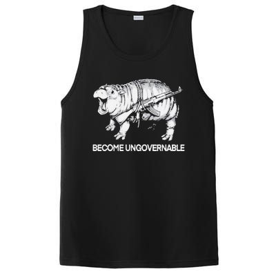 Become Ungovernable Funny Moo Deng PosiCharge Competitor Tank