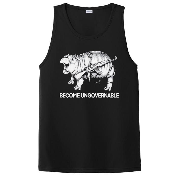 Become Ungovernable Funny Moo Deng PosiCharge Competitor Tank