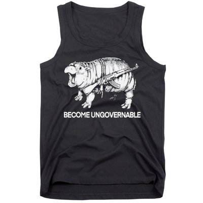Become Ungovernable Funny Moo Deng Tank Top