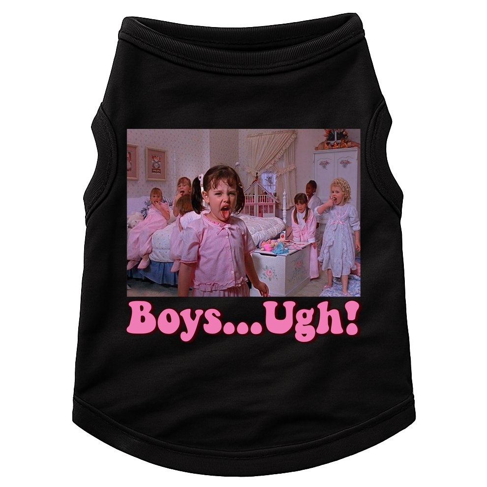 Boy Ugh Funny Valentine Little Rascals Doggie Tank