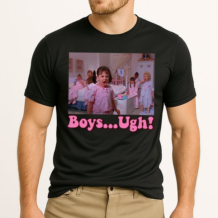 Boy Ugh Funny Valentine Little Rascals Cooling Performance Crew T-Shirt