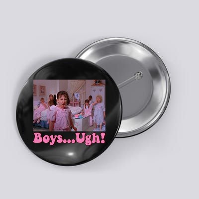 Boy Ugh Funny Valentine Little Rascals Button