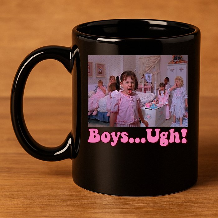 Boy Ugh Funny Valentine Little Rascals 11oz C Handle Ceramic Mug
