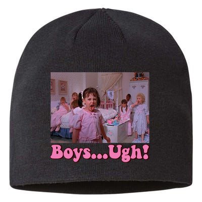Boy Ugh Funny Valentine Little Rascals Sustainable Beanie