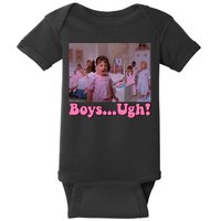Boy Ugh Funny Valentine Little Rascals Baby Bodysuit