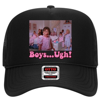 Boy Ugh Funny Valentine Little Rascals Trucker Hat