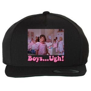 Boy Ugh Funny Valentine Little Rascals Wool Snapback Cap