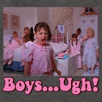 Boy Ugh Funny Valentine Little Rascals Vector Backpack