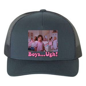 Boy Ugh Funny Valentine Little Rascals Yupoong Adult 5-Panel Trucker Hat