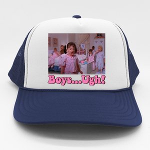 Boy Ugh Funny Valentine Little Rascals Trucker Hat