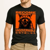 Become Ungovernable Funny Raccoon Japanese Apparel  Cooling Performance Crew T-Shirt