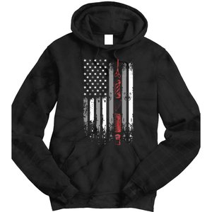 Barber Us Flag Hairdresser Hairstylist Barbershop Barber Tie Dye Hoodie