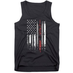 Barber Us Flag Hairdresser Hairstylist Barbershop Barber Tank Top