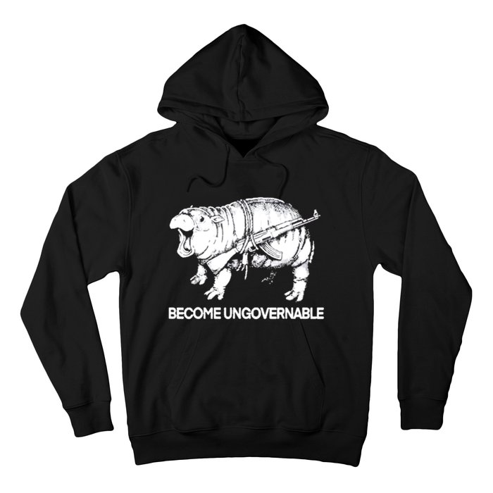 Become Ungovernable Funny Moodeng Hoodie