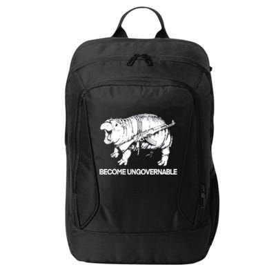 Become Ungovernable Funny Moodeng City Backpack