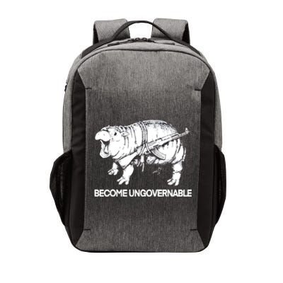 Become Ungovernable Funny Moodeng Vector Backpack