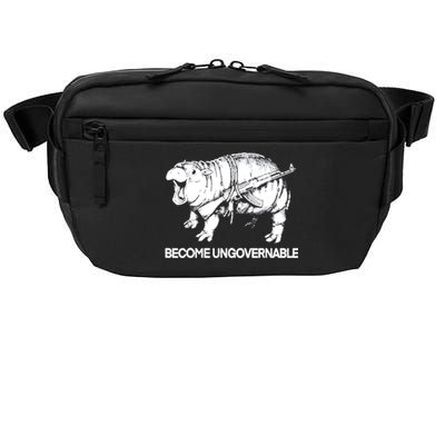 Become Ungovernable Funny Moodeng Crossbody Pack