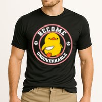 Become Ungovernable Funny Duck Knife Funny Duck Meme Quote  Performance Shirt