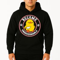 Become Ungovernable Funny Duck Knife Funny Duck Meme Quote  Hoodie