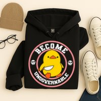 Become Ungovernable Funny Duck Knife Funny Duck Meme Quote  Hoodie
