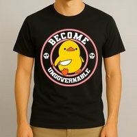 Become Ungovernable Funny Duck Knife Funny Duck Meme Quote  T-Shirt