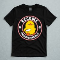 Become Ungovernable Funny Duck Knife Funny Duck Meme Quote  T-Shirt