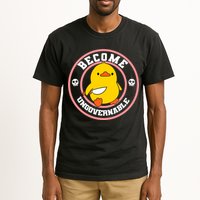 Become Ungovernable Funny Duck Knife Funny Duck Meme Quote  Tall T-Shirt