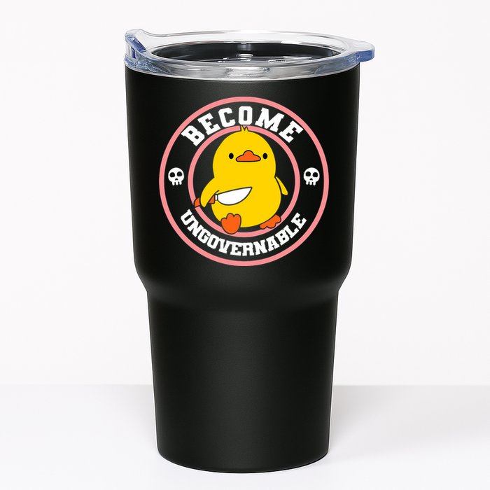 Become Ungovernable Funny Duck Knife Funny Duck Meme Quote  Tumbler